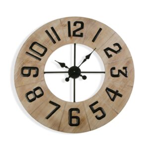 Reloj pared metal 76cm