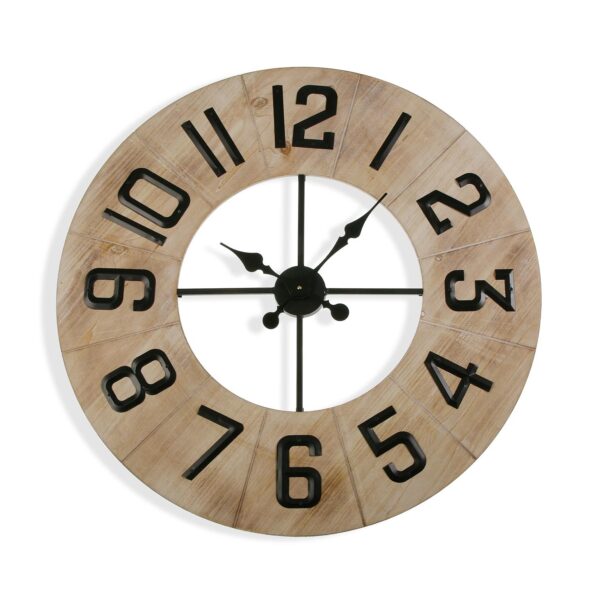 Reloj pared metal 76cm